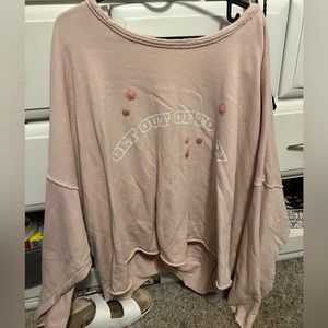 Aerie Sweatshirt w/ Open Back